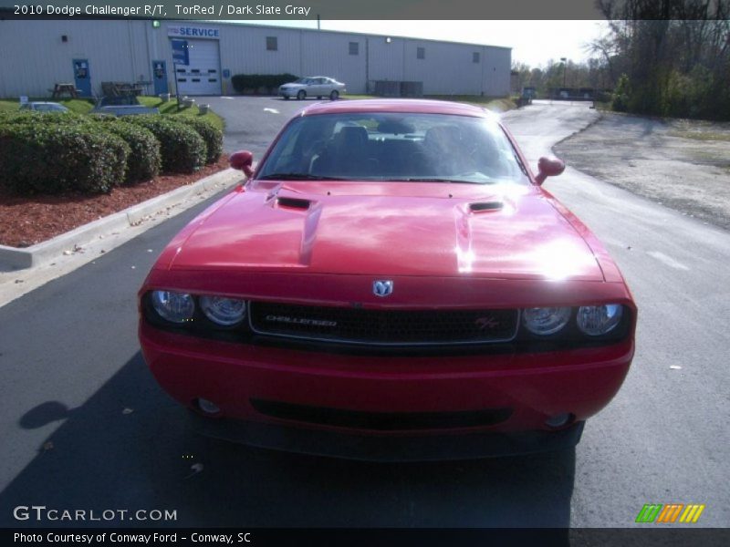 TorRed / Dark Slate Gray 2010 Dodge Challenger R/T