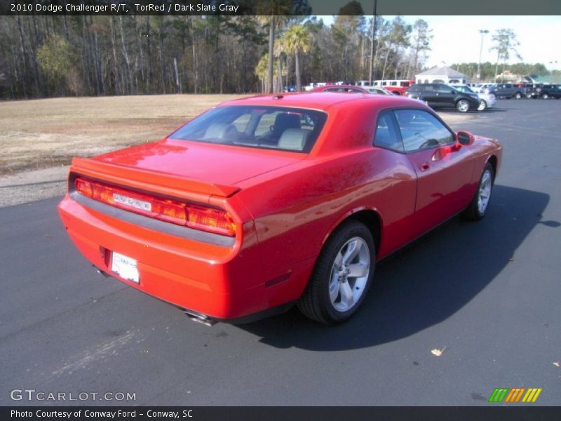 TorRed / Dark Slate Gray 2010 Dodge Challenger R/T