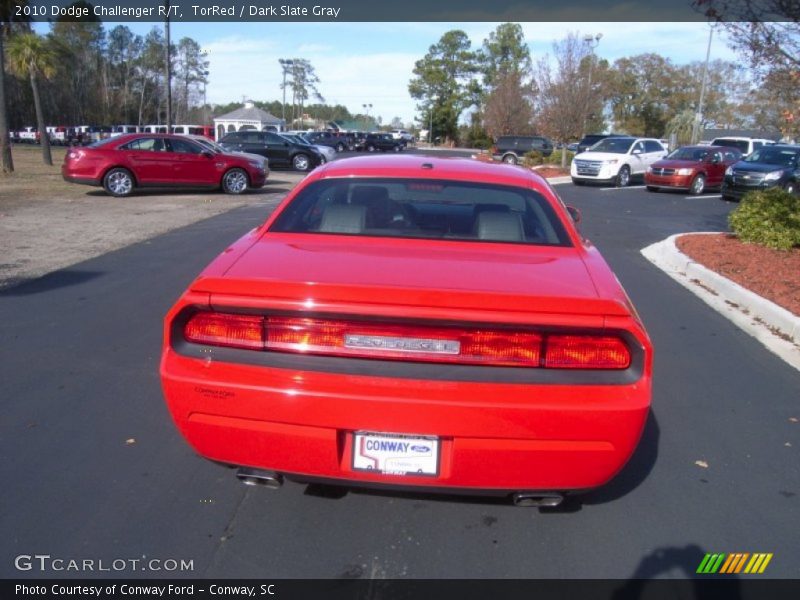 TorRed / Dark Slate Gray 2010 Dodge Challenger R/T