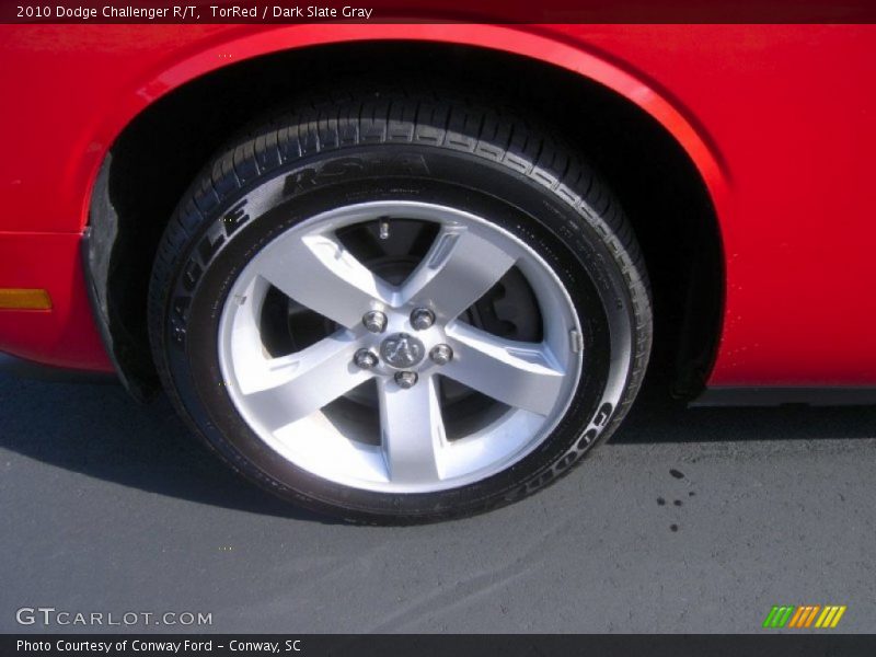 TorRed / Dark Slate Gray 2010 Dodge Challenger R/T