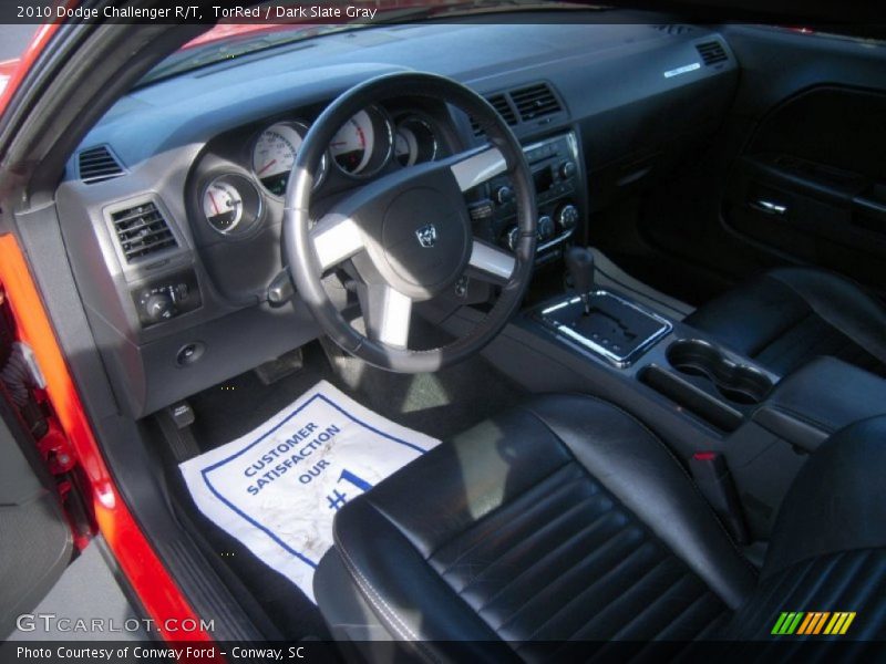 TorRed / Dark Slate Gray 2010 Dodge Challenger R/T