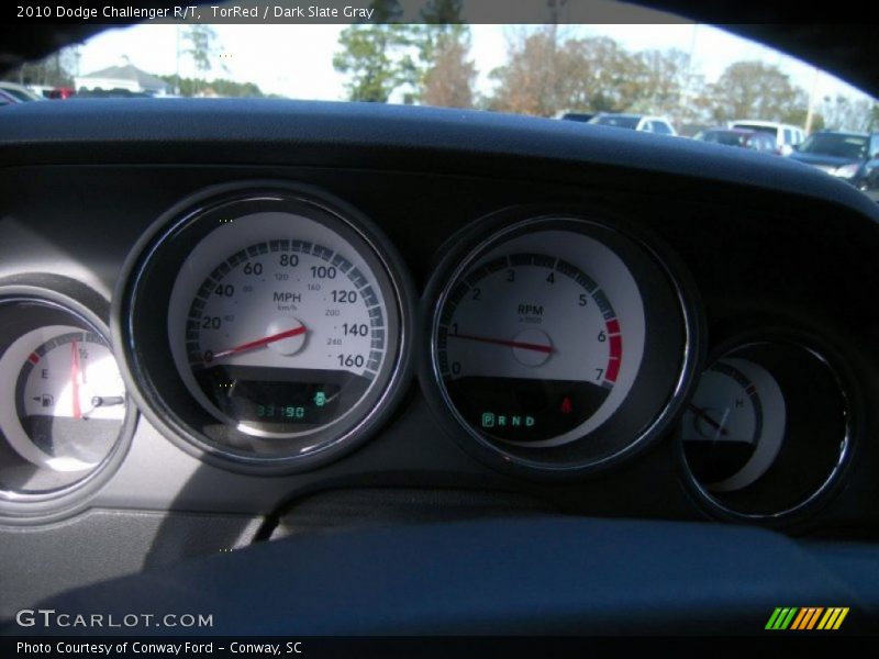 TorRed / Dark Slate Gray 2010 Dodge Challenger R/T