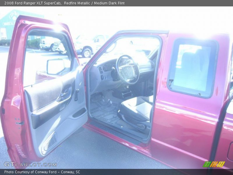 Redfire Metallic / Medium Dark Flint 2008 Ford Ranger XLT SuperCab