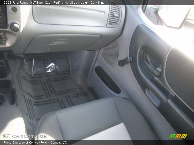 Redfire Metallic / Medium Dark Flint 2008 Ford Ranger XLT SuperCab