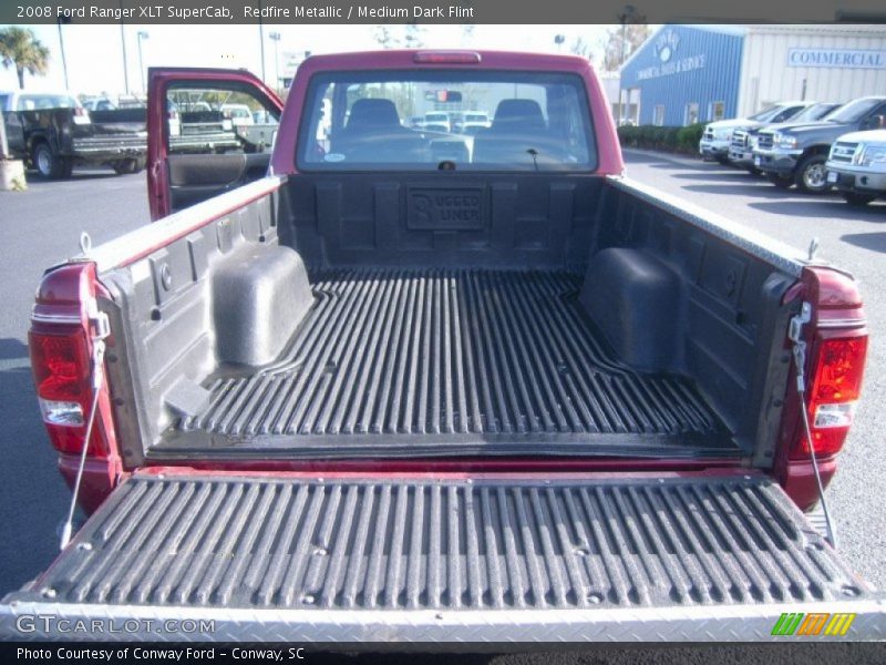 Redfire Metallic / Medium Dark Flint 2008 Ford Ranger XLT SuperCab