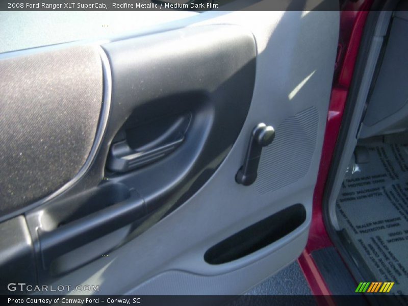 Redfire Metallic / Medium Dark Flint 2008 Ford Ranger XLT SuperCab