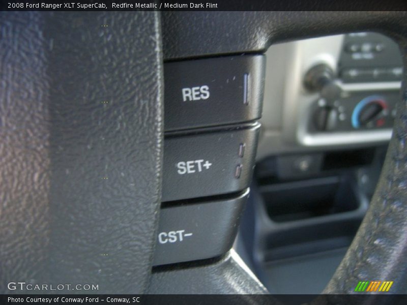 Redfire Metallic / Medium Dark Flint 2008 Ford Ranger XLT SuperCab