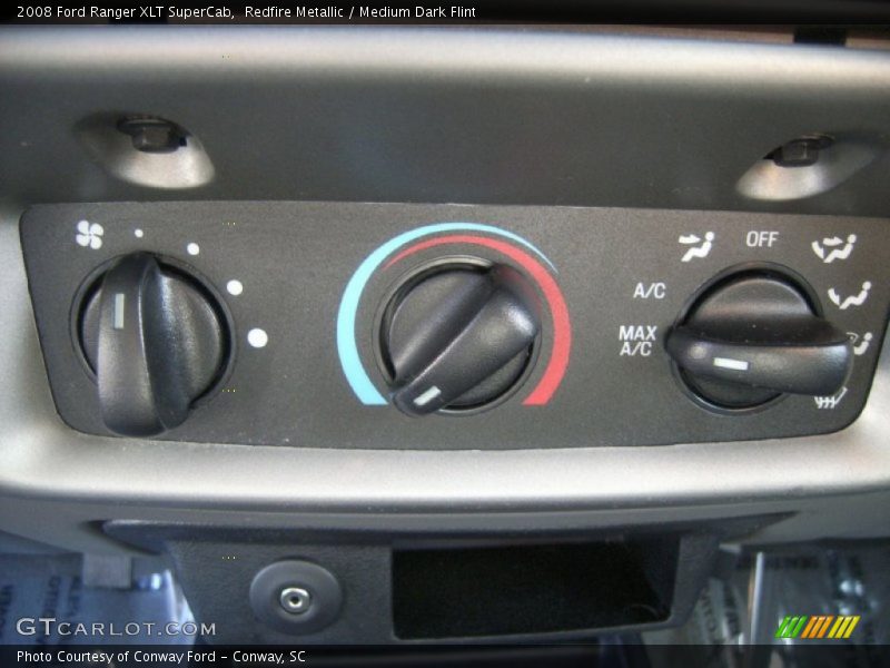Redfire Metallic / Medium Dark Flint 2008 Ford Ranger XLT SuperCab