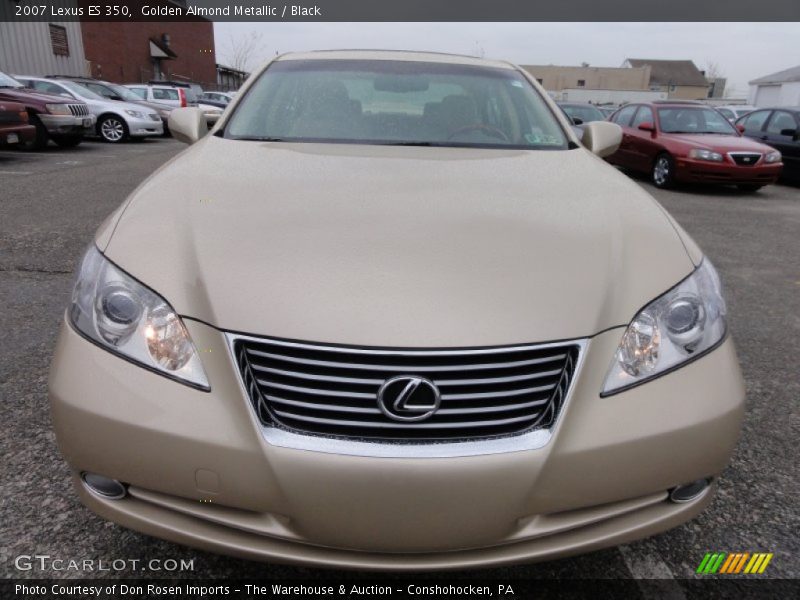 Golden Almond Metallic / Black 2007 Lexus ES 350