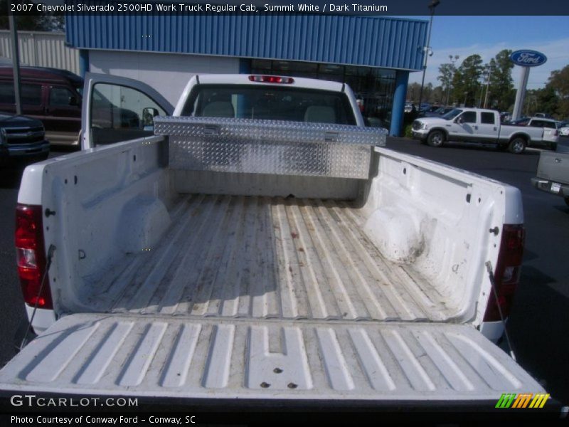 Summit White / Dark Titanium 2007 Chevrolet Silverado 2500HD Work Truck Regular Cab