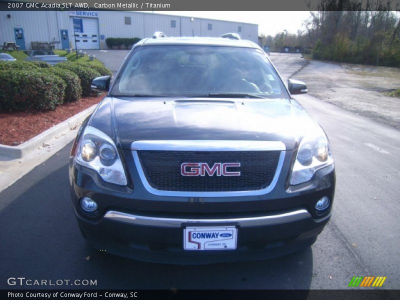 Carbon Metallic / Titanium 2007 GMC Acadia SLT AWD