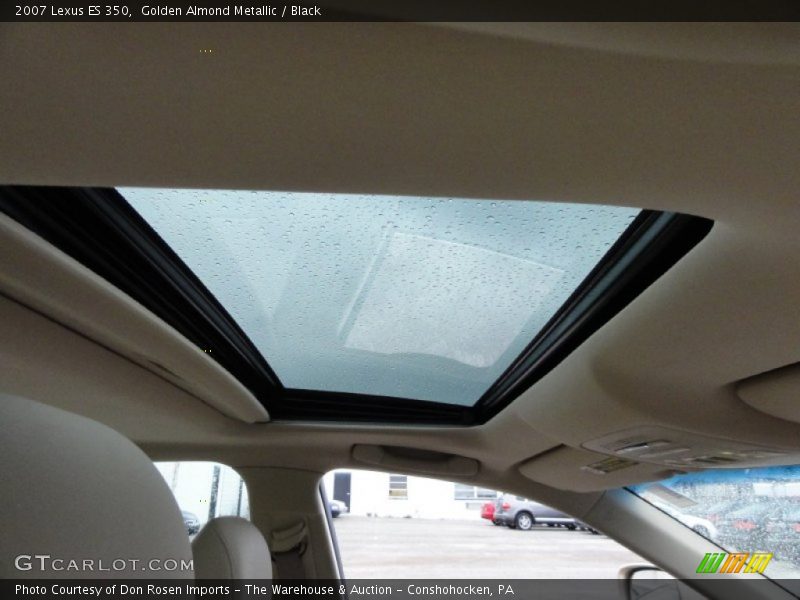 Golden Almond Metallic / Black 2007 Lexus ES 350