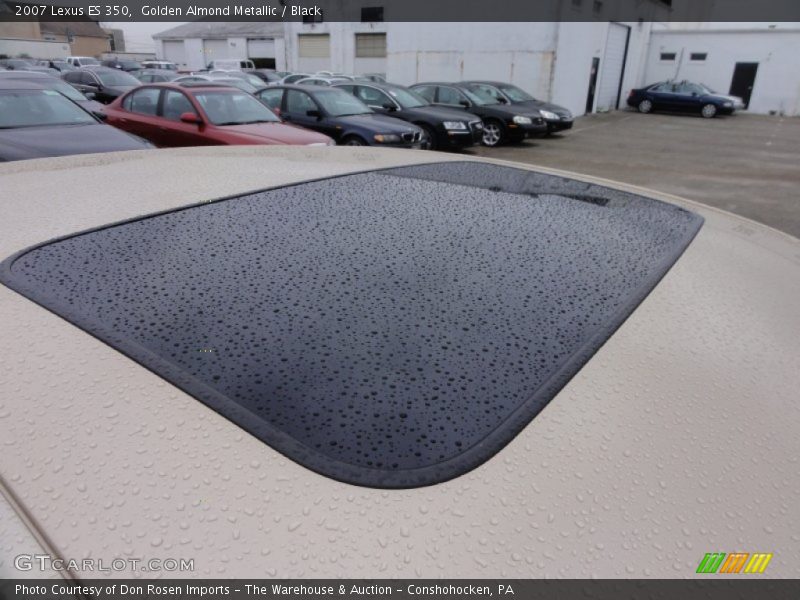 Golden Almond Metallic / Black 2007 Lexus ES 350