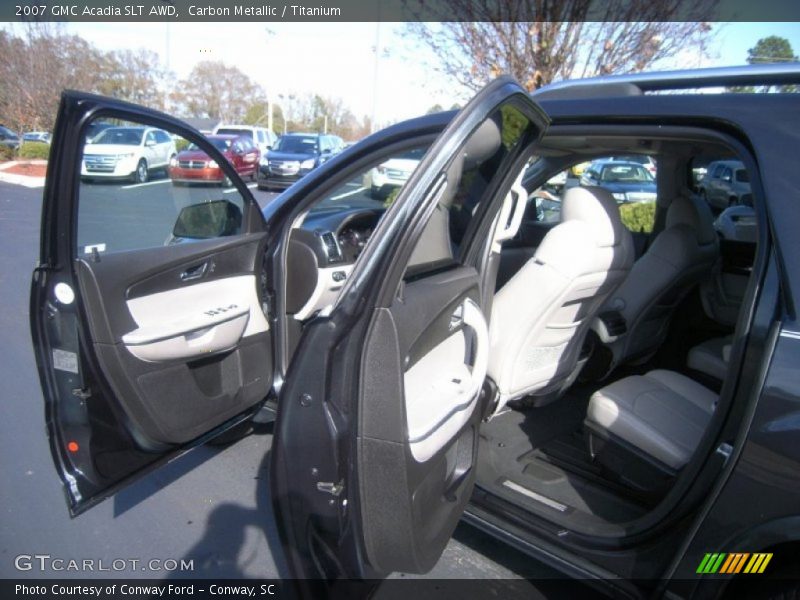 Carbon Metallic / Titanium 2007 GMC Acadia SLT AWD