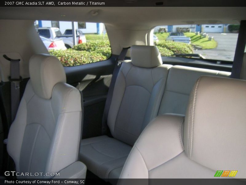 Carbon Metallic / Titanium 2007 GMC Acadia SLT AWD