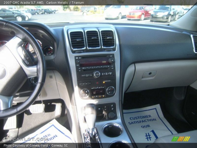 Carbon Metallic / Titanium 2007 GMC Acadia SLT AWD