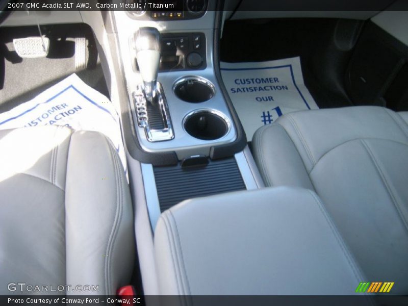 Carbon Metallic / Titanium 2007 GMC Acadia SLT AWD