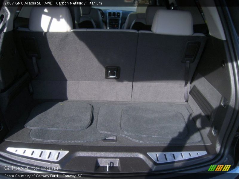 Carbon Metallic / Titanium 2007 GMC Acadia SLT AWD