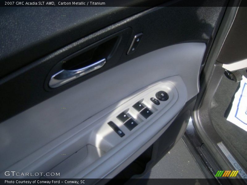Carbon Metallic / Titanium 2007 GMC Acadia SLT AWD