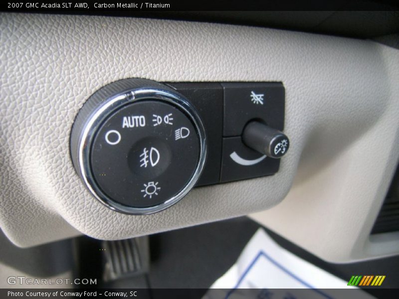 Carbon Metallic / Titanium 2007 GMC Acadia SLT AWD