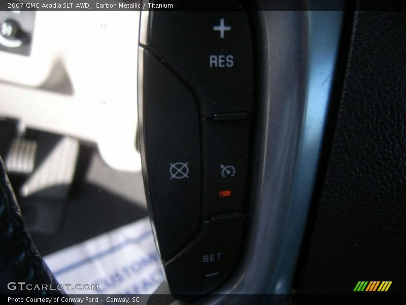 Carbon Metallic / Titanium 2007 GMC Acadia SLT AWD