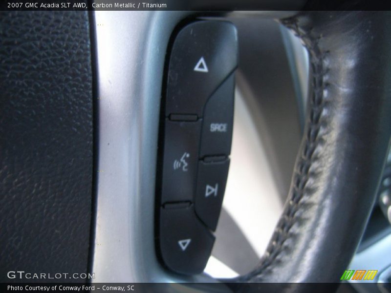 Carbon Metallic / Titanium 2007 GMC Acadia SLT AWD