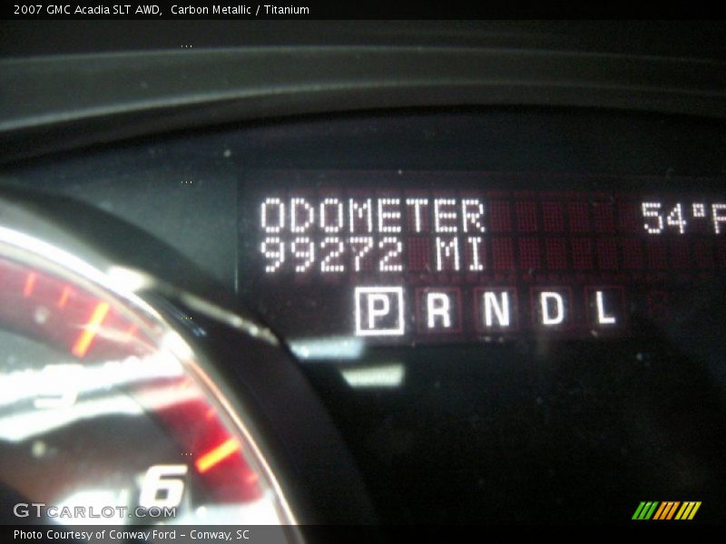 Carbon Metallic / Titanium 2007 GMC Acadia SLT AWD