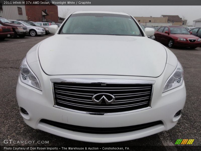 Moonlight White / Graphite 2011 Infiniti M 37x AWD Sedan