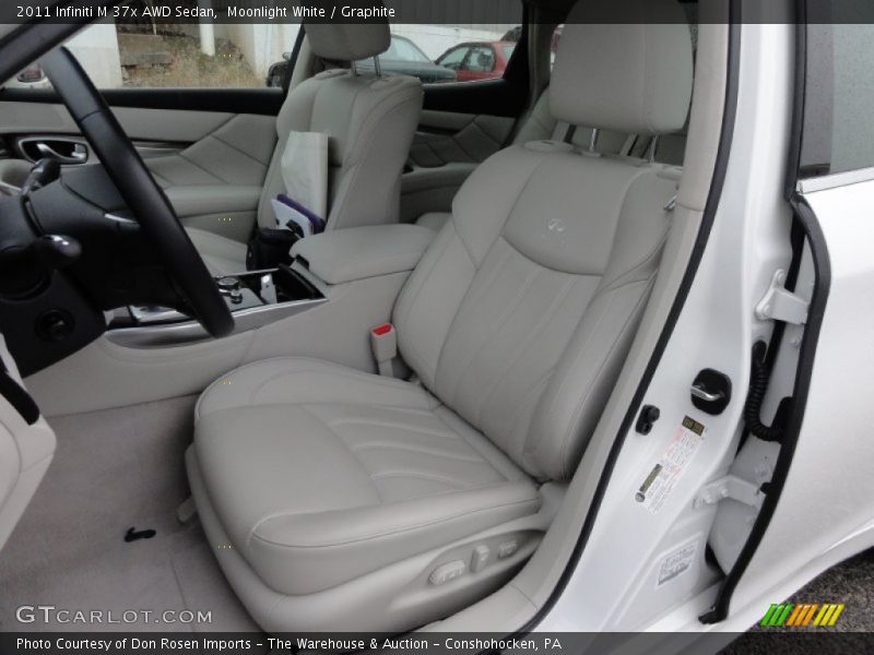  2011 M 37x AWD Sedan Graphite Interior