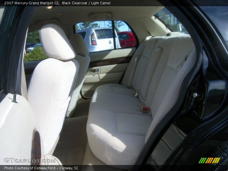 Black Clearcoat / Light Camel 2007 Mercury Grand Marquis GS