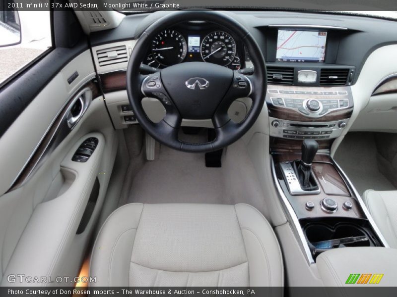  2011 M 37x AWD Sedan Graphite Interior