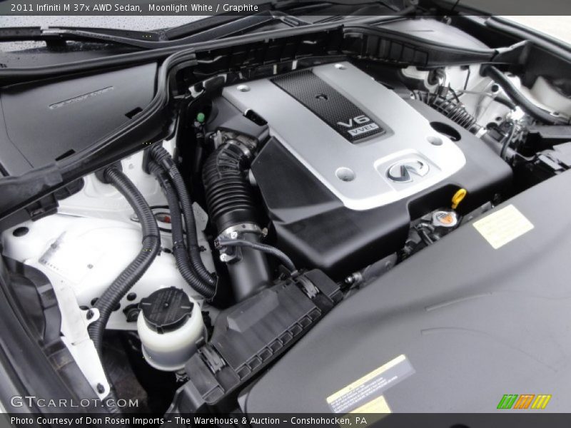  2011 M 37x AWD Sedan Engine - 3.7 Liter DOHC 24-Valve VVEL CVTCS V6