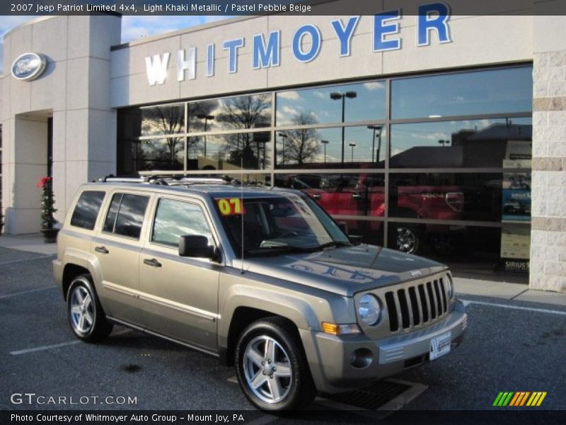 Light Khaki Metallic / Pastel Pebble Beige 2007 Jeep Patriot Limited 4x4