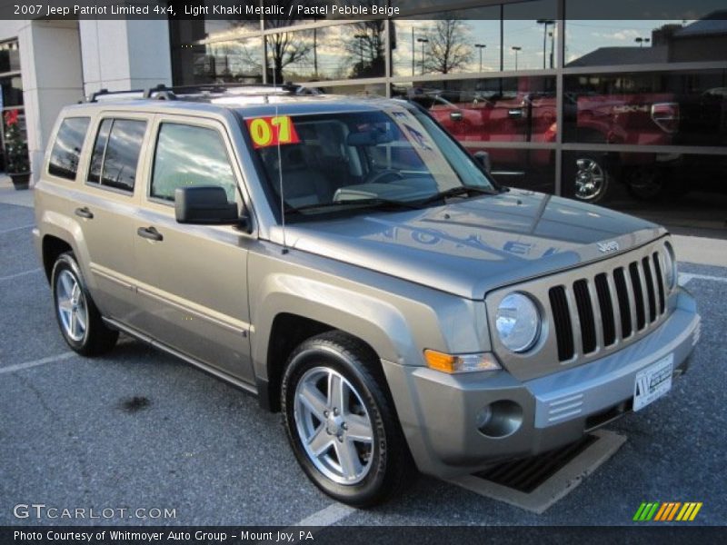 Light Khaki Metallic / Pastel Pebble Beige 2007 Jeep Patriot Limited 4x4