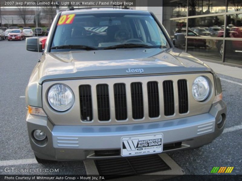 Light Khaki Metallic / Pastel Pebble Beige 2007 Jeep Patriot Limited 4x4