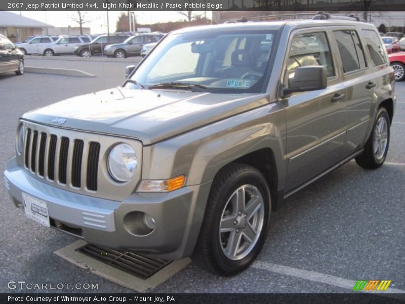 Light Khaki Metallic / Pastel Pebble Beige 2007 Jeep Patriot Limited 4x4