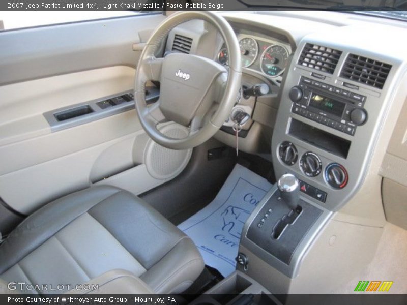 Light Khaki Metallic / Pastel Pebble Beige 2007 Jeep Patriot Limited 4x4