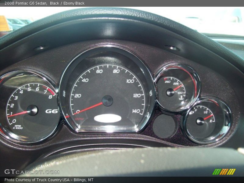 Black / Ebony Black 2008 Pontiac G6 Sedan