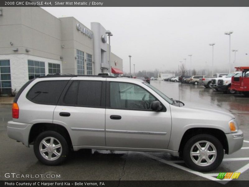 Silver Mist Metallic / Ebony 2008 GMC Envoy SLE 4x4