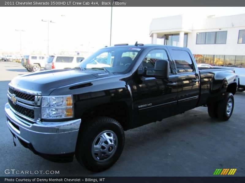 Black / Ebony 2011 Chevrolet Silverado 3500HD LT Crew Cab 4x4