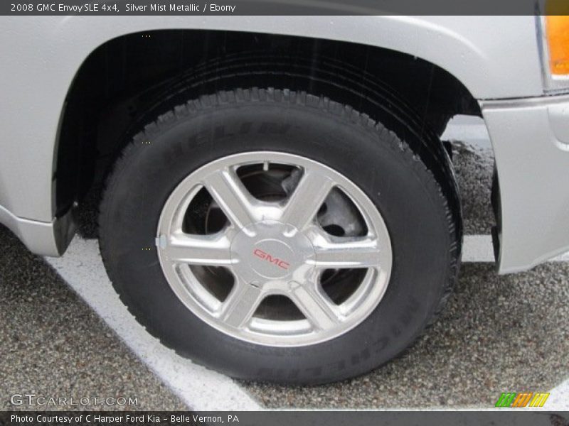 Silver Mist Metallic / Ebony 2008 GMC Envoy SLE 4x4