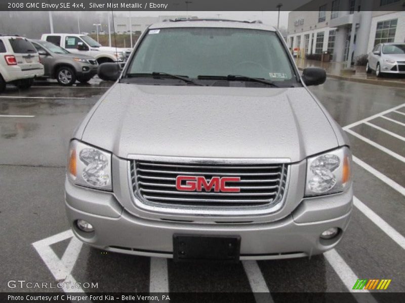 Silver Mist Metallic / Ebony 2008 GMC Envoy SLE 4x4