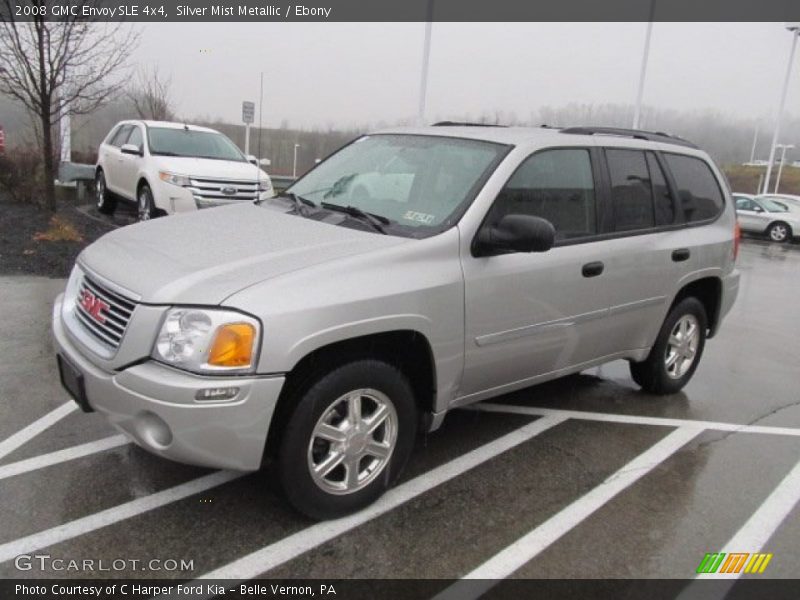 Silver Mist Metallic / Ebony 2008 GMC Envoy SLE 4x4