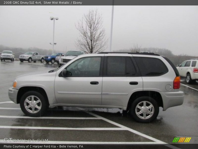 Silver Mist Metallic / Ebony 2008 GMC Envoy SLE 4x4