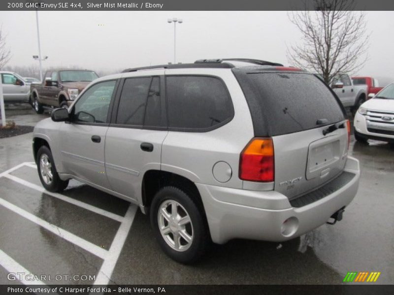 Silver Mist Metallic / Ebony 2008 GMC Envoy SLE 4x4