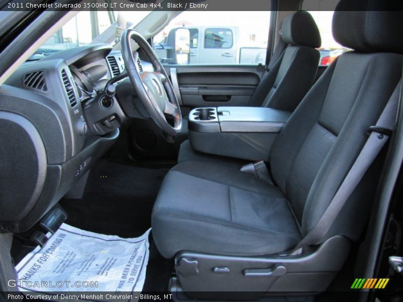 Black / Ebony 2011 Chevrolet Silverado 3500HD LT Crew Cab 4x4