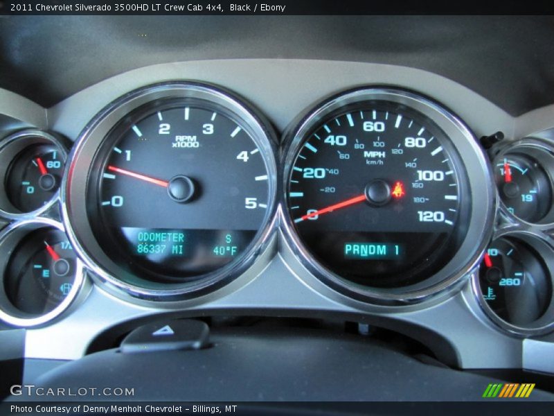  2011 Silverado 3500HD LT Crew Cab 4x4 LT Crew Cab 4x4 Gauges