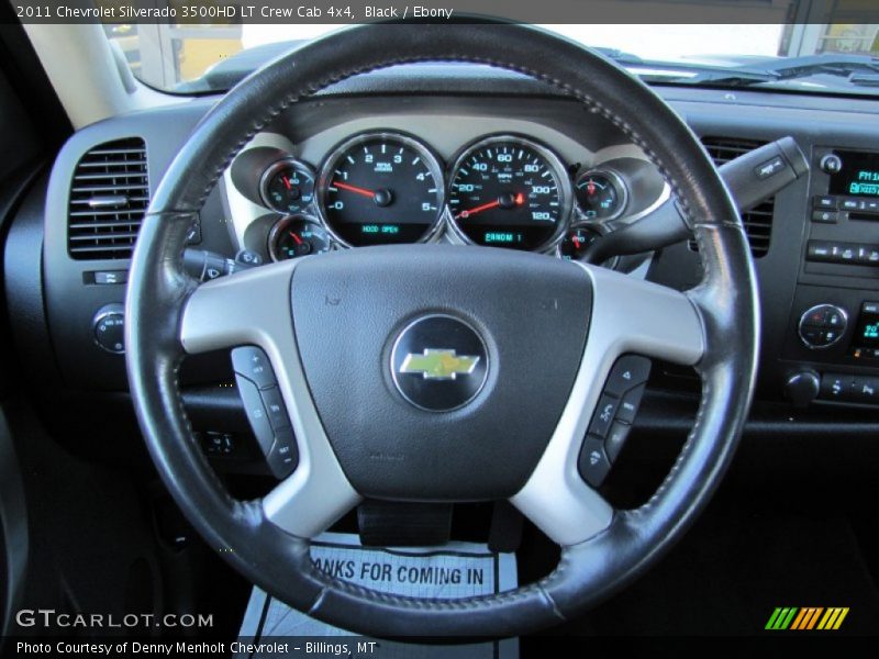  2011 Silverado 3500HD LT Crew Cab 4x4 Steering Wheel