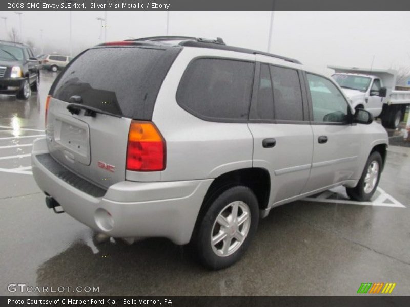 Silver Mist Metallic / Ebony 2008 GMC Envoy SLE 4x4