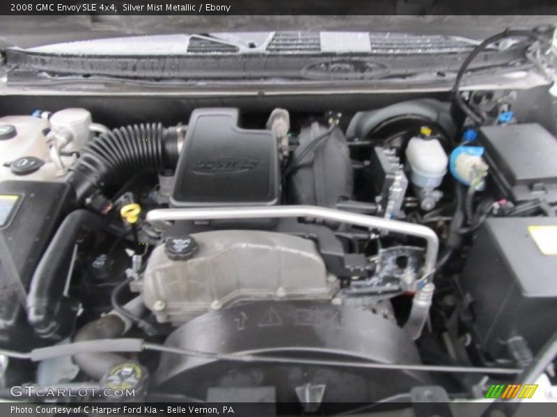 Silver Mist Metallic / Ebony 2008 GMC Envoy SLE 4x4